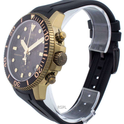 Tissot Diver's Seastar T120.417.37.051.01 T1204173705101 Chronograph Quartz 300M Men's Watch