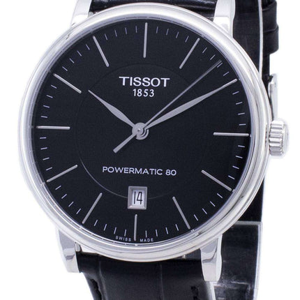 Tissot T-Classic Carson T122.407.16.051.00 T1224071605100 Powermatic 80 Men's Watch