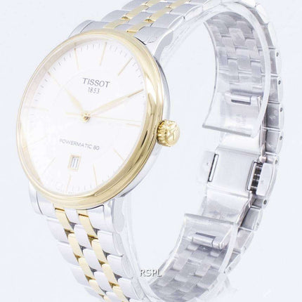 Tissot T-Classic Carson T122.407.22.031.00 T1224072203100 Powermatic 80 Men's Watch