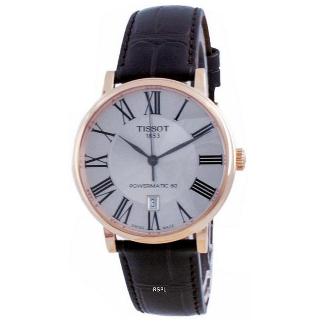 Tissot T- Classic Carson Premium Powermatic 80 Automatic T122.407.36.033.00 T1224073603300 Mens Watch