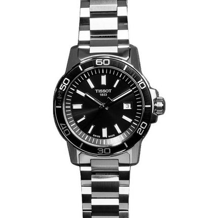 Tissot T-Sport Supersport Black Dial Quartz T125.610.11.051.00 T1256101105100 100M Men's Watch
