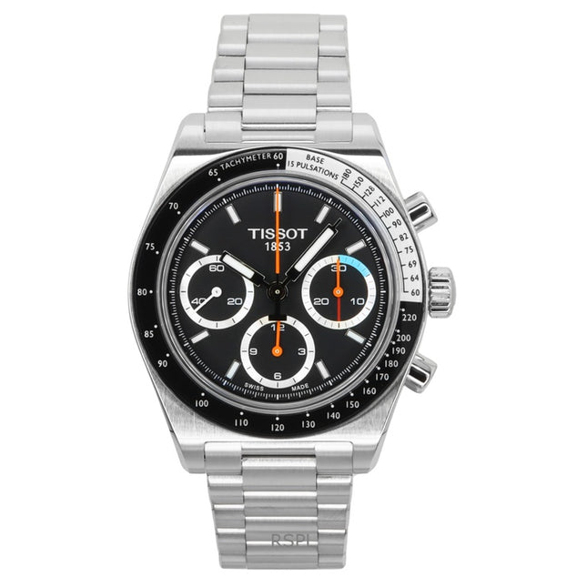 Tissot PR516 Chronograph Stainless Steel Black Dial Automatic T149.459.21.051.00 100M Men's Watch