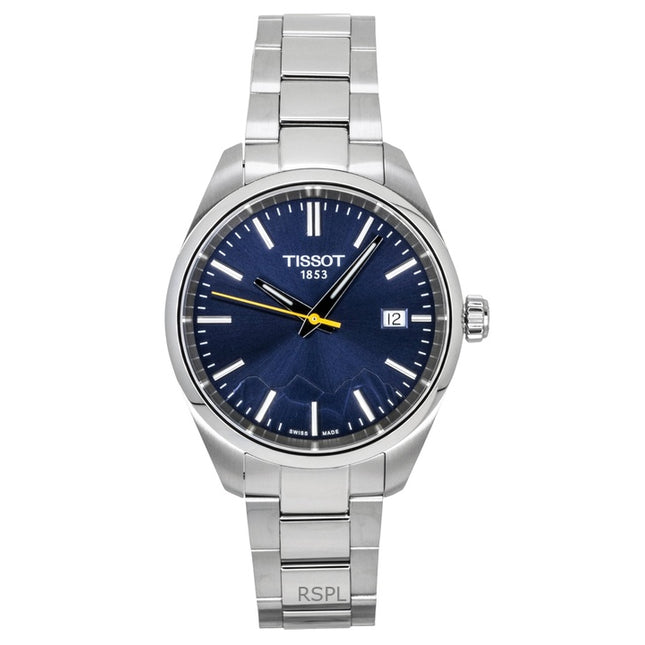 Tissot PR 100 Jungfraubahn Special Edition Stainless Steel Blue Dial Quartz T150.210.11.041.01 100M Women's Watch