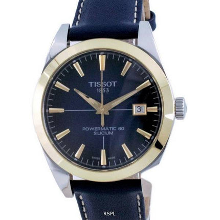 Tissot Gentleman Powermatic 80 Silicium Automatic 18 K Gold T927.407.46.041.01 T9274074604101 Men's Watch