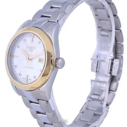 Tissot T-Gold T-My Lady 18K Gold Diamond Accents Automatic T930.007.41.116.00 T9300074111600 Women's Watch