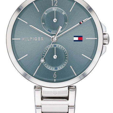 Tommy Hilfiger Angela Blue Dial Stainless Steel Quartz 1782126 Womens Watch