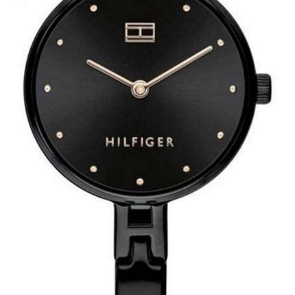 Tommy Hilfiger Kit Black Dial Stainless Steel Quartz 1782136 Womens Watch