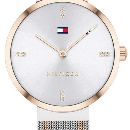 Tommy Hilfiger Liberty Crystal Accents Two Tone Stainless Steel Quartz 1782221 Womens Watch