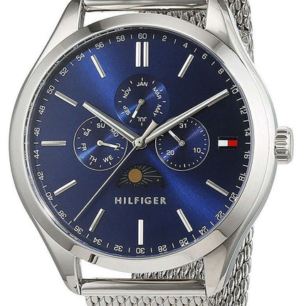 Tommy Hilfiger Oliver Blue Dial Stainless Steel Quartz 1791302 Mens Watch