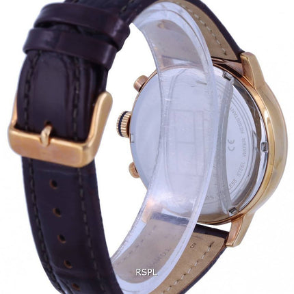 Tommy Hilfiger Herren Rose Gold Tone Stainless Steel Quartz TH-1791308.G Mens Watch