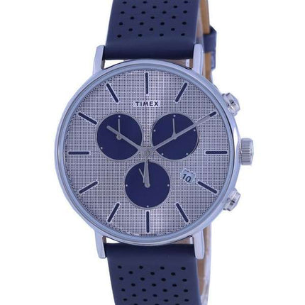 Timex Fairfield Supernova Chronograph Leather Strap Quartz TW2R97700 Men's Watch