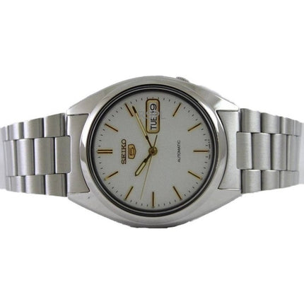 Refurbished Seiko 5 White Dial 21 Jewels Automatic SNXG47K1 Men's Watch