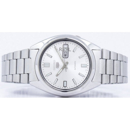 Refurbished Seiko 5 Silver Dial Automatic SNXS73K1 Men's Watch