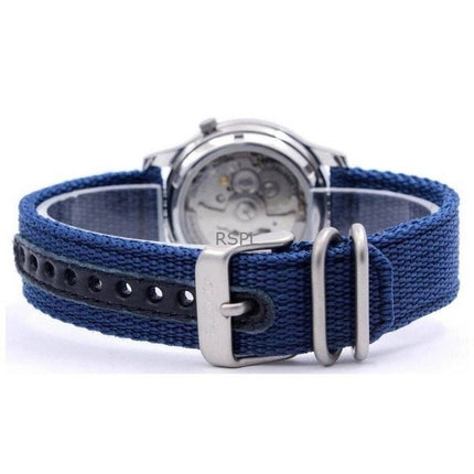 Refurbished Seiko 5 Military Blue Dial Automatic SNK807K2 Men's Watch