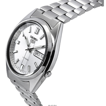 Refurbished Seiko 5 White Dial Automatic SNXS73K1 Men's Watch