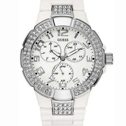 Guess White Polycarbonate U11622L3 Womens Watch
