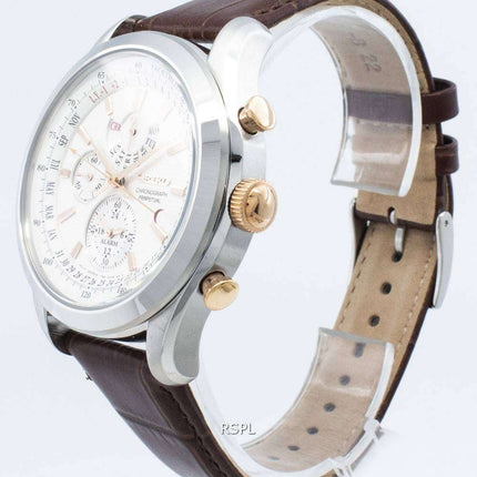 Refurbished Seiko Chronograph SPC129 SPC129P1 SPC129P Perpetual Men's Watch