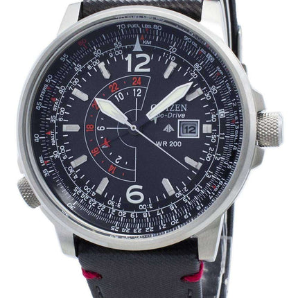 Refurbished Citizen Eco-Drive BJ7017-09E Nighthawk Pilot 200M Men's Watch
