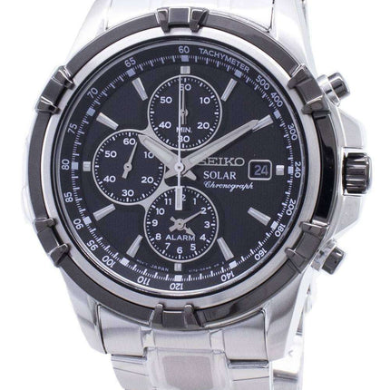 Refurbished Seiko Solar Chronograph SSC147 SSC147P1 SSC147P 100M Mens Watch