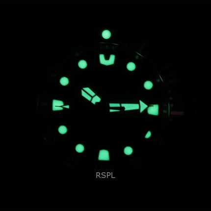 Refurbished Citizen Promaster Marine Rubber Strap Green Dial Eco-Drive Diver's BN0157-11X 200M Men's Watch