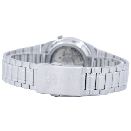 Refurbished Seiko 5 Stainless Steel Black Dial Automatic SNK063J5 Unisex Watch