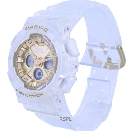 Refurbished Casio Baby-G Special Colour Analog Digital Resin Strap Gold Dial Quartz BA-130CVG-7A 100M Women's Watch