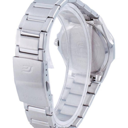Refurbished Casio Edifice Slim Line Analog Stainless Steel Black Dial Quartz EFR-S108D-1A 100M Men's Watch