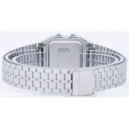 Refurbished Casio Vintage Digital Stainless Steel Quartz A500WA-7DF Men's Watch