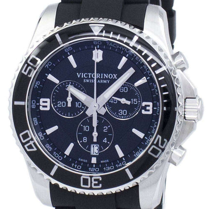 Victorinox Maverick Swiss Army Chronograph Tachymeter Quartz 241696 Men's Watch