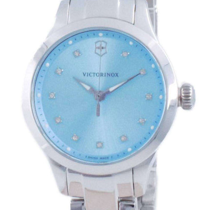Victorinox Alliance XS Blue Dial Diamond Accents Quartz 241916 100M Womens Watch