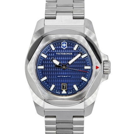 Victorinox I.N.O.X Stainless Steel Blue Dial Automatic 242020 200M Men's Watch