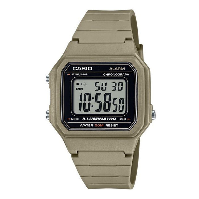 Casio Youth Digital Resin Strap Quartz W-217H-5AV Men's Watch