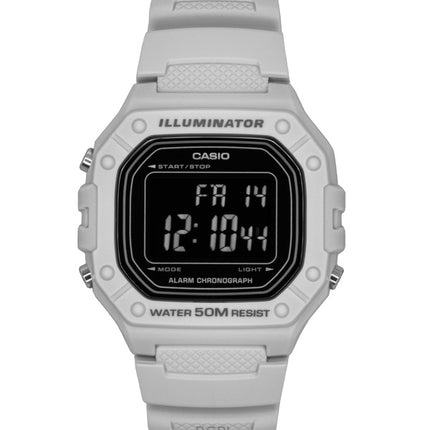 Casio Standard Digital Resin Strap Quartz W-218H-8BV Men's Watch