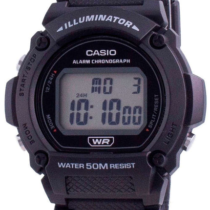 Casio Youth Illuminator Digital W-219H-1A W-219H-1 Mens Watch
