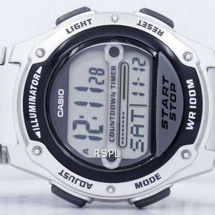 Casio Illuminator Countdown Timer Digital W-756D-1AV Men's Watch