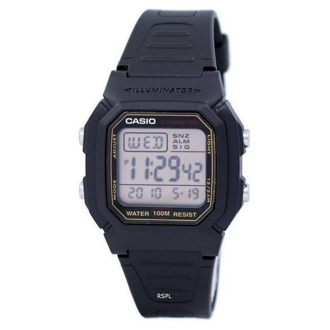 Casio Digital Alarm Illuminator W-800HG-9AVDF W-800HG-9AV Men's Watch