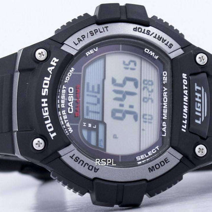 Casio Digital Tough Solar 5 Alarms W-S220-1AVDF WS220-1AVDF Men's Watch