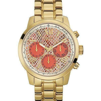 Guess Gold Tone Stainless Steel Quartz W0330L11 Women's Watch