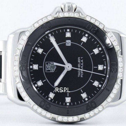 Tag Heuer Formula 1 Quartz Diamond Accent Swiss Made 200M WAH1312.BA0867 Women's Watch