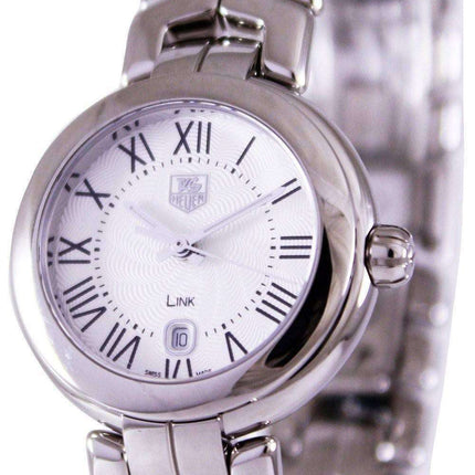 Tag Heuer Link Bracelet Silver Guilloche Dial WAT1416.BA0954 Women's Watch