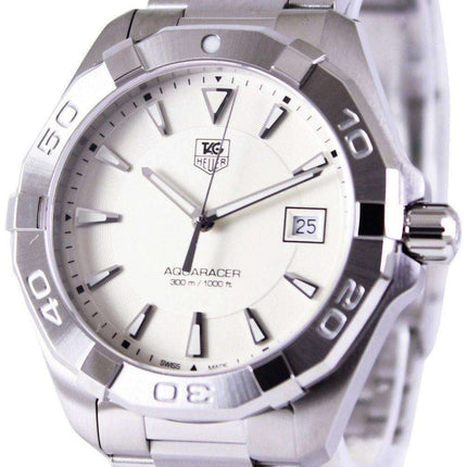 Tag Heuer Aquaracer Silver Dial 300M WAY1111.BA0910 Men's Watch