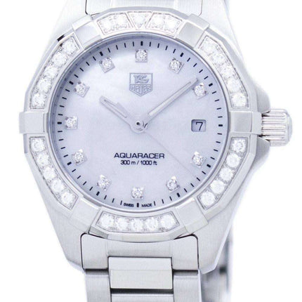 TAG Heuer Aquaracer Quartz Diamond Accent WAY1414.BA0920 Women's Watch