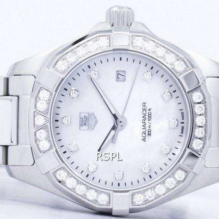 TAG Heuer Aquaracer Quartz Diamond Accent WAY1414.BA0920 Women's Watch