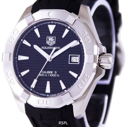 Tag Heuer Aquaracer Calibre 5 Black Dial 300M WAY2110.FT8021 Men's Watch