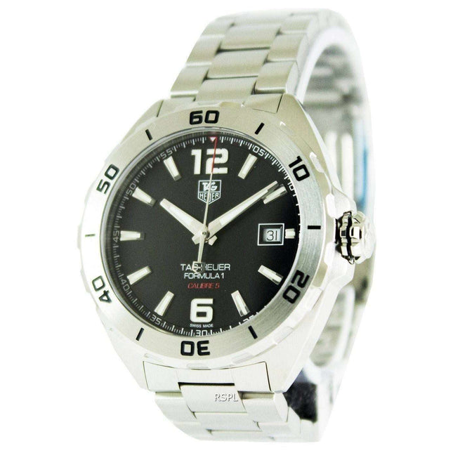 Tag Heuer Formula One Automatic Black Dial WAZ2113.BA0875 Men's Watch