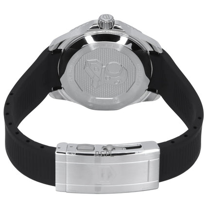 Tag Heuer Aquaracer Professional Date Rubber Strap Black Dial Automatic Diver's WBP201A.FT6197 300M Men's Watch