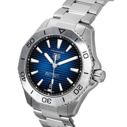 Tag Heuer Aquaracer Stainless Steel Blue Dial Automatic Diver's WBP2111.BA0627 200M Men's Watch