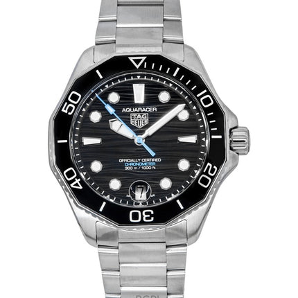 TAG Heuer Aquaracer Professional Stainless Steel Black Dial Automatic Diver's WBP5110.BA0013 300M Men's Watch