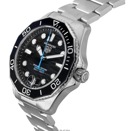 TAG Heuer Aquaracer Professional Stainless Steel Black Dial Automatic Diver's WBP5110.BA0013 300M Men's Watch