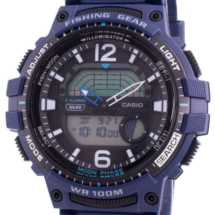 Casio Youth WSC-1250H-2AV Quartz Moon Phase Men's Watch